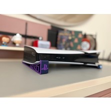 Merada Playstation 5 Pro ve Slim Gta 6 Tasarım Yatay Stand (Dijital Sürüm Için)