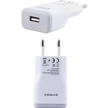 Syrox J35 2.0A USB Girişli Duvar Şarj Başlığı