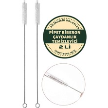 Creatividad Solutions 2 Adet Pipet Emzik Çaydanlık Temizleyici Fırça