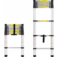 Sunup SN-29687 3 Metre Geri Çekilebilir Merdiven Karavan & Tekne Katlanır Alüminyum