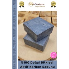 Carlburn #aktifkarbon Güzel Kokulu El Yüz Saç Vücut Orijinal Bitkisel %100 Aktif Karbon Sabunu 120G - 7 Adet