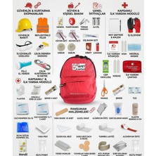 Doğal Eczane Iki Kişilik Hazır Dolu Deprem Çantası