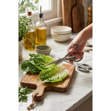 Rooc 2'li Çok Amaçlı Makas Seti – Küçük Boy Gri, 14.5 cm