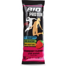 3 Adet Bio Protein Çilek Aromalı Protein Tozu 30 G