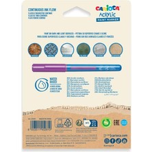 Akrilik Paint Marker Su Bazli Fırça Uçlu 10'lu