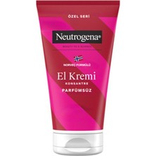 3 Adet Neutrogena Konsantre El Kremi Parfümsüz 75 ml