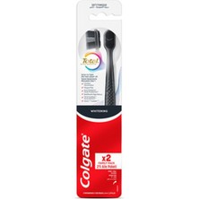 4 Adet Colgate Total Black Whitening Restore Diş Fırçası 1+1