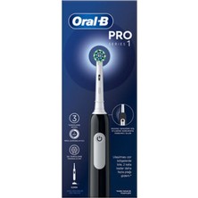 1 Adet Oral-B Şarjlı Diş Fırçası Pro1 Siyah