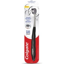 1 Adet Colgate Foam Soft Siyah Diş Eti Masajı Yumuşak Diş Fırçası