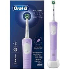 6 Adet Oral-B Şarjlı Diş Fırçası Vitality Pro Lila