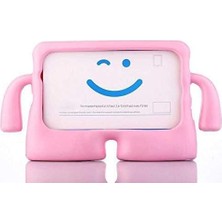 Çocuklar Için Kılıf Ağır Hizmet Darbeye Dayanıklı Kılıf Çocuklara Dayanıklı Koruyucu Çocuk Kılıfı Standlı (Toz Pembe, A9 Plus X210/TAB S9 X710/S9 Fe X510/T870)