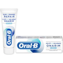 3 Adet Oral-B Onarım Original Diş Macunu 75 ml