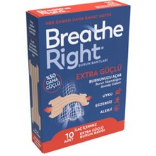 5 Adet Breathe Right Extra Burun Bantları 10 Adet