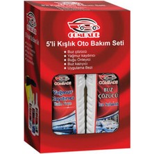 5 Adet Comrade Kışlık Oto Bakım Seti 5'li