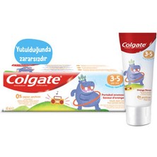 1 Adet Colgate 3-5 Yaş Portakal Aromalı Florürsüz Çocuk Diş Macunu 60 ml