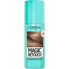 4 Adet L'oréal Paris Magic Retouch Beyaz Dipleri Kapatıcı Sprey - Kumral