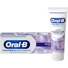 4 Adet Oral-B Pro 3D White Advanced Luxe Perfection 75 ml