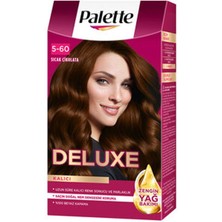 5 Adet Palette Deluxe Saç Boyası Sıcak Çikolata 5-60 115 ml