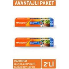 1 Adet Macromax Buzdolabı Poşeti Küçük Boy 2 x 100'LÜ
