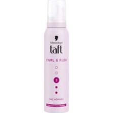 2 Adet Taft Saç Köpüğü Curl & Flex  150 ml