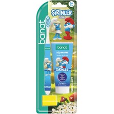 2 Adet Banat Şirinler Lisanslı Çocuk Ağız Bakım Seti Soft