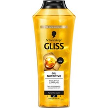 3 Adet Gliss Oil Nutritive Şampuan 400 ml