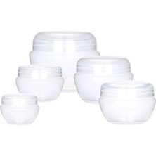 3 Adet Koopman Kavanoz Seyahat Seti 5 Parça