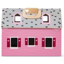 & Doug - Ahşap Taşınabilir Küçük Mobilyalı Ev (13701)