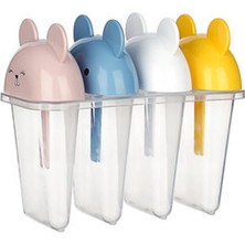 1 Adet Titiz Snowy Dondurma Kabı 4'lü