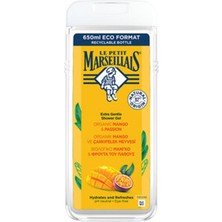 6 Adet Le Petit Marseillais Organik Mango & Çarkıfelek Meyveli Duş Jeli 650 ml