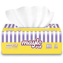 6 Adet Maylo Puf Mini Mendil 80'li
