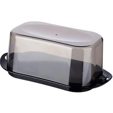 Plastik Içiçe Geçmeli 3'lü Kahvaltılık Seti Siyah