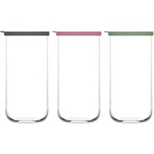 3 Adet Lav Duo Saklama Kabı Tekli 1400 cc