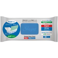 6 Adet Sleepy Kireç Sökücü Yüzey Temizlik Havlusu 30'lu