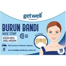 2 Adet Getwell Burun Bandı Küçük - Orta Boy