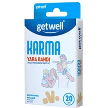 1 Adet Getwell Karma Yara Bandı 20'li