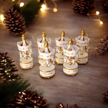 Atlı Karınca Yılbaşı Süsü 8cm 6 Adet