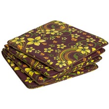 6 Adet Belde Delüks Kare Minder 4'lü