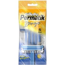 4 Adet Gillette Permatik Banyo Kullan At Tıraş Bıçağı 5 Adet