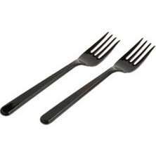 3 Adet Roll-Up Party Dreams Çatal Siyah 25'li