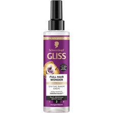 2 Adet Gliss Full Hair Wonder Sıvı Saç Kremi 200 ml