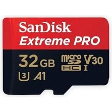 32GB Extreme Pro Microsdhc Hafıza Kartı, 100 Mb/sn'e Kadar - SDSQXCG-032G-GN6MA