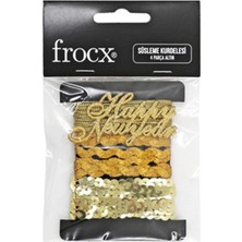 6 Adet Frocx Süsleme Kurdelesi 4 Parça