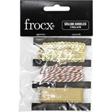 6 Adet Frocx Süsleme Kurdelesi 3 Parça