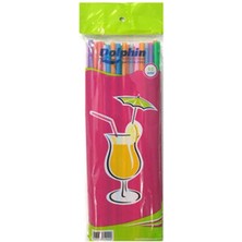 1 Adet Dolphin Artistik Pipet Uzun Koruklu 50'li