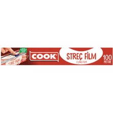 2 Adet Cook Streç Film 100 M Kayar Bıçak Hediyeli