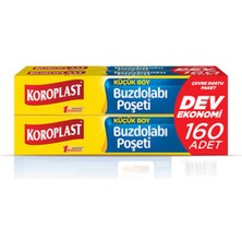 6 Adet Koroplast Dev Ekonomi Buzdolabı Poşeti (3+1) Küçük 160'LI