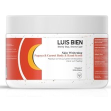 Luis Bien El ve Vücut Peelingi | Papaya ve Havuç Içerikli | 50ML | Cilt Beyazlatma