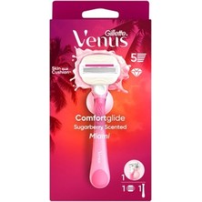 5 Adet Gillette Venus Tıraş Makinesi Miami + Banyo Kancası