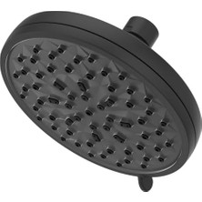 Hydrofuse Duş Başlığı, Duş Kolu Dahil Değil, 6 Fonksiyonlu, 2.5 Gpm, Spot Savunma Mat Siyah Kaplama, 015HF01SDB